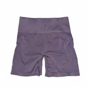 Oner Active Purple Bike Shorts High-Waisted Seamless Design